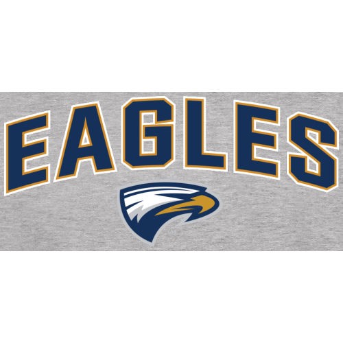 Herren T-Shirt Ash Emory Eagles Proud Mascot - Bild 2 von 2