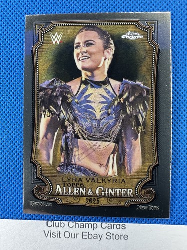 2025 #AG-LVK Lyra Valkyria Topps Cromo WWE Allen & Ginter Inserto - Imagen 1 de 2