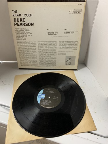 Duke Pearson - The Right Touch Vinyl LP - 1967 - Blue Note BST 84267 - Foto 2 di 2