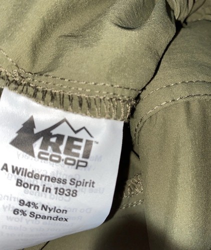 REI Womens Pants Co-op Savanna Trail Size 4 Hiking Army Green Olive Gorpcore - Picture 5 of 7