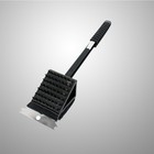  3 in Bbq Scrubber Grill Cleaner for Outdoor Copper Wire Barbecue Brush