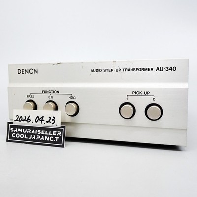 Denon AU-340 Vintage MC Step Up Transformer Kopfverstärker aus Japan gebraucht
