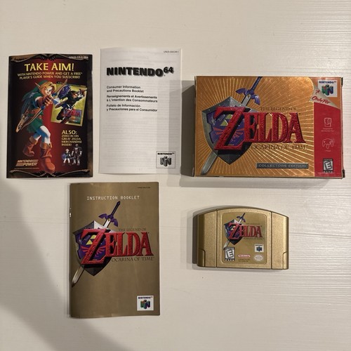 Legend of Zelda: Ocarina of Time - Collector's Edition (Nintendo 64, 1998)
