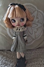 Icy Doll Custom Blonde Curl Neo Blythe Size Fashion Doll