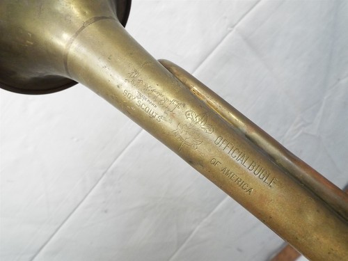 Rexcraft offizielles Bugle Pfadfinder von Amerika Messinghorn BSA Trompete Reveille - Bild 5 von 6