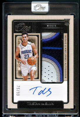 2024-25 Panini One and One Tristan da Silva Rookie Jumbo Jersey Auto /99 Magic