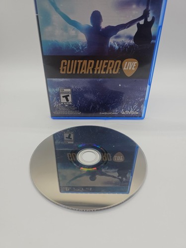 Guitar Hero Live PS4 Sony PlayStation 4 - 2015 - Game Disc & Case - Picture 5 of 5