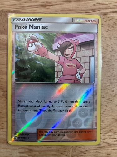 Poke Maniac 204/236 Sm-Unified Minds Reverse Holo