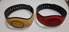 Lot of 2 Adult Walt Disney World Parks Magic Bands USED NOT FUNCTIONAL