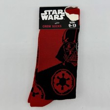Star Wars Darth Vader Crew Adult Socks Size 9-13 NWT