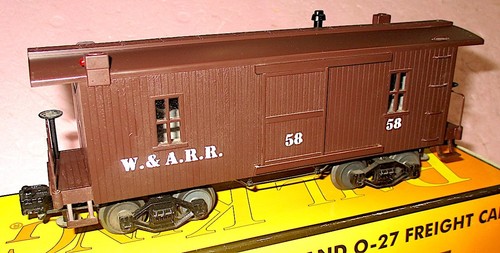 MTH 30-7724 W&ARR -19th Century "Wood-sided" Caboose w/Roof Light NEW IN BOX - Picture 4 of 5