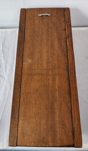 Organizador de correo de cartas de madera de colección montaje en pared pato de campo pintado a mano ganchos firmados - Imagen 12 de 12