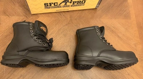 Womens Shoes for Crews Molly Black Leather Model 8287 Size 6 New in Box - Picture 3 of 10