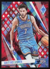 2023-24 Panini Phoenix Phoenix Red Ice Chet Holmgren #82 Oklahoma City Thunder