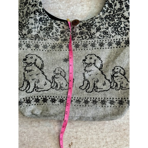 Rising International Boho Crossbody Dog Purse Cotton Handmade Nepal NWOT - Picture 6 of 11