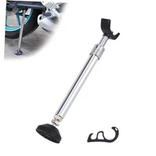 Motorcycle Front and Rear Wheel Lift Stand,Univesal Portable Easy Height 