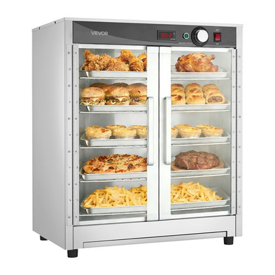 #ad VEVOR Electric Hot Box Food Warmer 5 Tier Food Warming Cabinet Double Doors $318.90