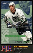 Andrew Cassels 1994-95 Fleer #86 Hartford Whalers