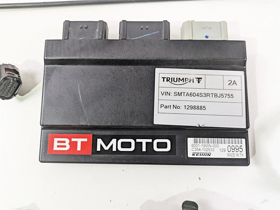 Juego de llaves de interruptor de encendido Triumph Street Triple 765 R BT 2024 T1298885 Foto 2 de 4