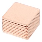 10pcs Heat Sink Thermal Copper Pad Heatsink Cooler Fin Computer Accessory