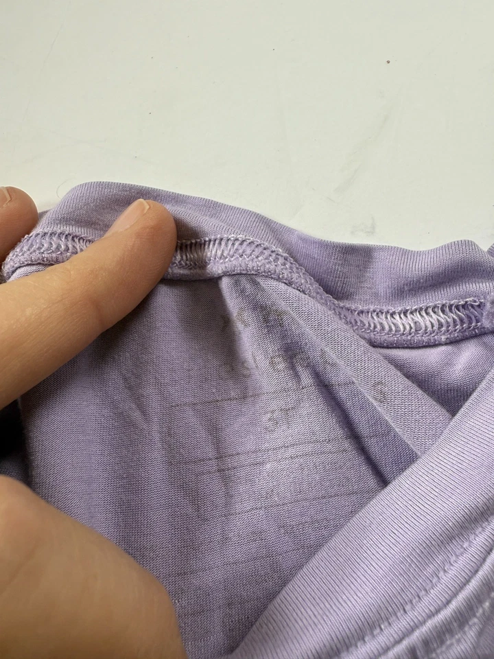 Little Sleepies Light Purple Crew Neck Long Sleeve Pajamas Set 3T - Image 2 of 2