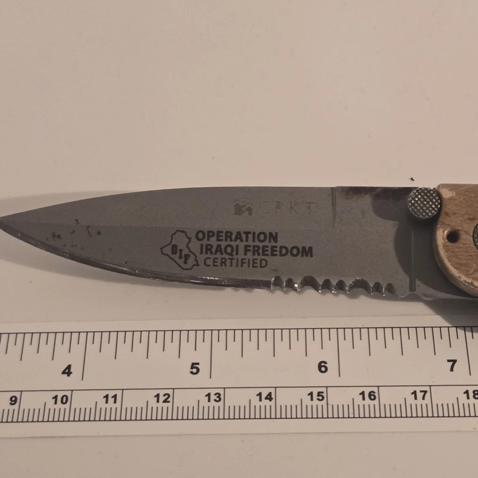CRKT M16-13Z Carson Design Operation Iraqi Freedom Folding Pocket Knife - Image 2 of 4