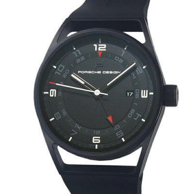 Porsche Design 1919 Globe Timer Ref.6020.2.02.001.06.2 Black Dial Auto Date Men'