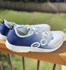 OOFOS Men's OOmg Sport LS Low Shoe Navy Mutare Size 13