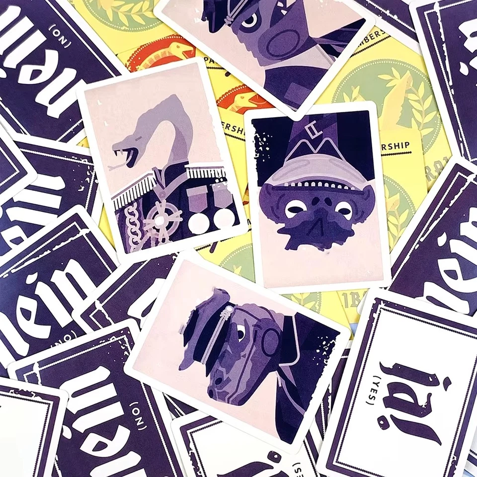 Brettspiel SECRET HITLER Kreativität Gesellschaftsspiel Strategiespiel Puzzle - Bild 4 von 4