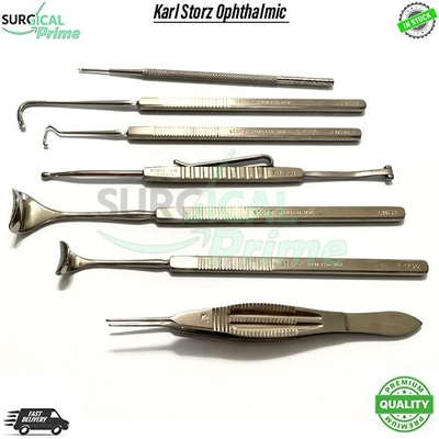 #ad Set Of 7 Karl Storz Ophthalmic Surgical Instruments $122.00