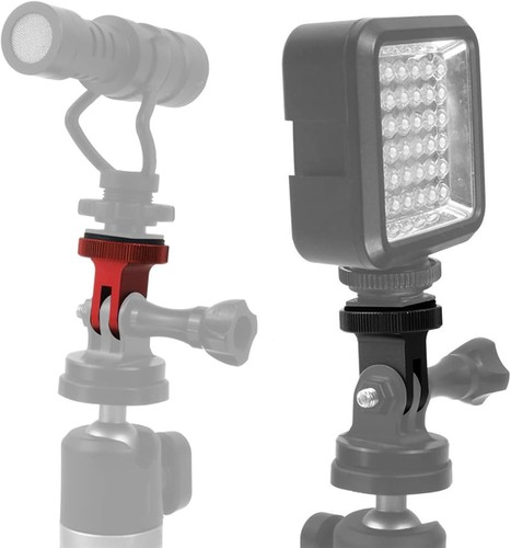 Kit adaptateur appareil photo polyvalent 1/4" en métal pour appareils photo sport et reflex numériques - Prêt à voyager - Photo 7 sur 8