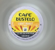 Cafe Bustelo K Cups Light Roast Coffee Pods 20 Count