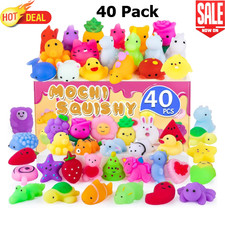 40 Pack Squishy Toys Squishies Mochi Squishy Party Favors Stress Reliever Toy