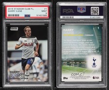 2016 Topps Stadium Club Premier League Harry Kane #1 PSA 9 MINT