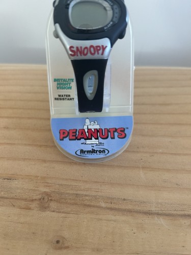Vintage Rare Armitron Snoopy Digital Alarm Watch NIB - Bild 2 von 8