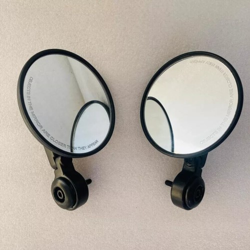 Fit For ROYAL ENFIELD Handle Bar End Mirror Black Meteor/Hunter/Super Meteor 650 - Picture 6 of 7