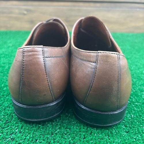 Hugo Boss Dress Shoes Mens 9 Brown Upper Leather Lace Up Square Toe 50219235 - Picture 7 of 24
