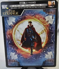 Doctor Strange (4K UHD, Blu-Ray, 2016) Steelbook No Digital Code Best Buy