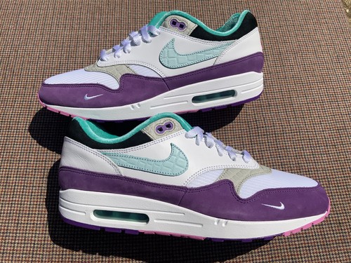 NEU Nike Air Max 1 Grape South Beach Nike By You Custom Gr. 11,5 13 Damen