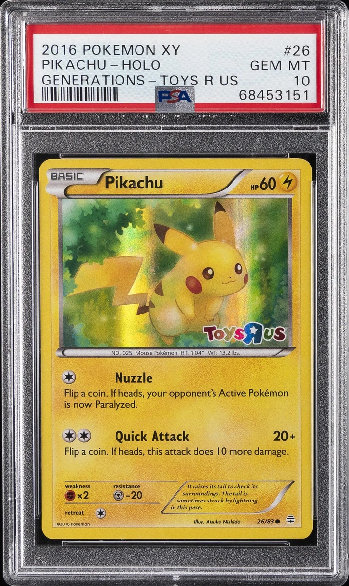 Pokémon TCG Professional Sports Authenticator (PSA) Generations