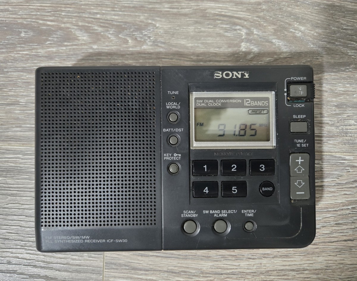 名機　SONY ICF-110　FM/AM/SW　3バンドラジオです。 名機 SONY ICF-110 FM/AM/SW 3バンドラジオです。