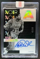 2024 Panini Noir Magic Johnson A-List Signatures Auto #10/49 Lakers