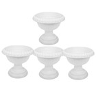 4Pcs Creative Roman Flower Containers for Balcony Garden Use