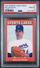 147177624 Nolan Ryan 1991 Sports Cards News #1 PSA 10