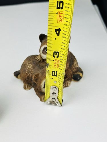 De colección 4 Homco Obra Maestra Porcelana Mapaches Buzón Ardillas Ardillas Cerámica - Imagen 21 de 24