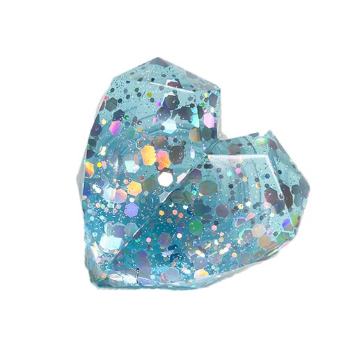 Mobile Phone Finger Holder Telescopic 3D Love Heart Folding Phone Grip Tok Stand - Photo 19 sur 28