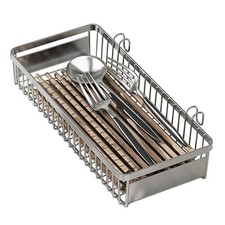 kaileyouxiangongsi 304 Stainless Steel Utensil Drying Rack/Chopsticks/Spoon/F...