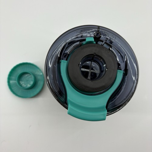 Flaskap Volst 30 oz Tumbler with Madic 6 Liquor Kap Cap w/ Fun Button Teal - Picture 9 of 11