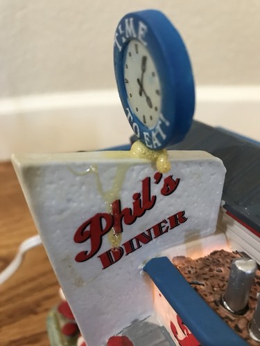 Lemax 2008 Phil's Diner Lighted Building 85688 Harvest Crossing With Box Retired - Picture 7 of 15