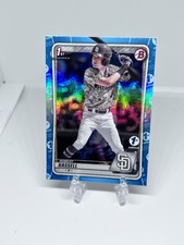 2020 Bowman Draft 1st Edition Robert Hassell Sky Blue Foil #BD-39